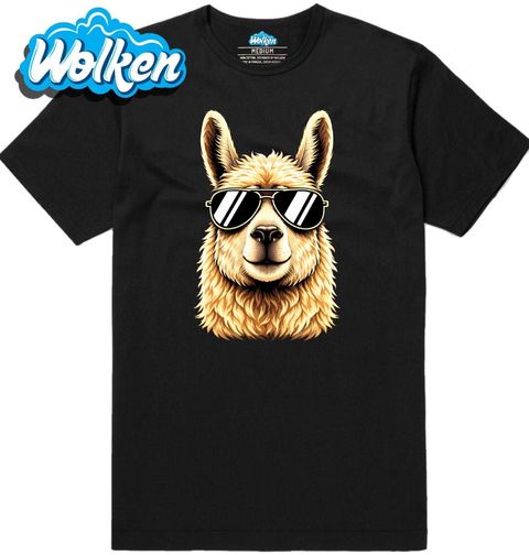 Obrázek produktu Pánské tričko Cool Lama v Brýlích