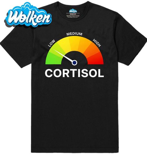 Obrázek produktu Pánské tričko Nízká Hladina Stresu Cortisol