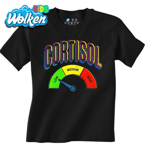 Obrázek produktu Dětské tričko Barevný Ukazatel Stresu Cortisol