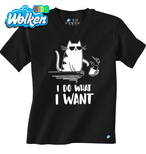 Obrázek produktu Dětské tričko Cool Kočka Dělám si, co chci