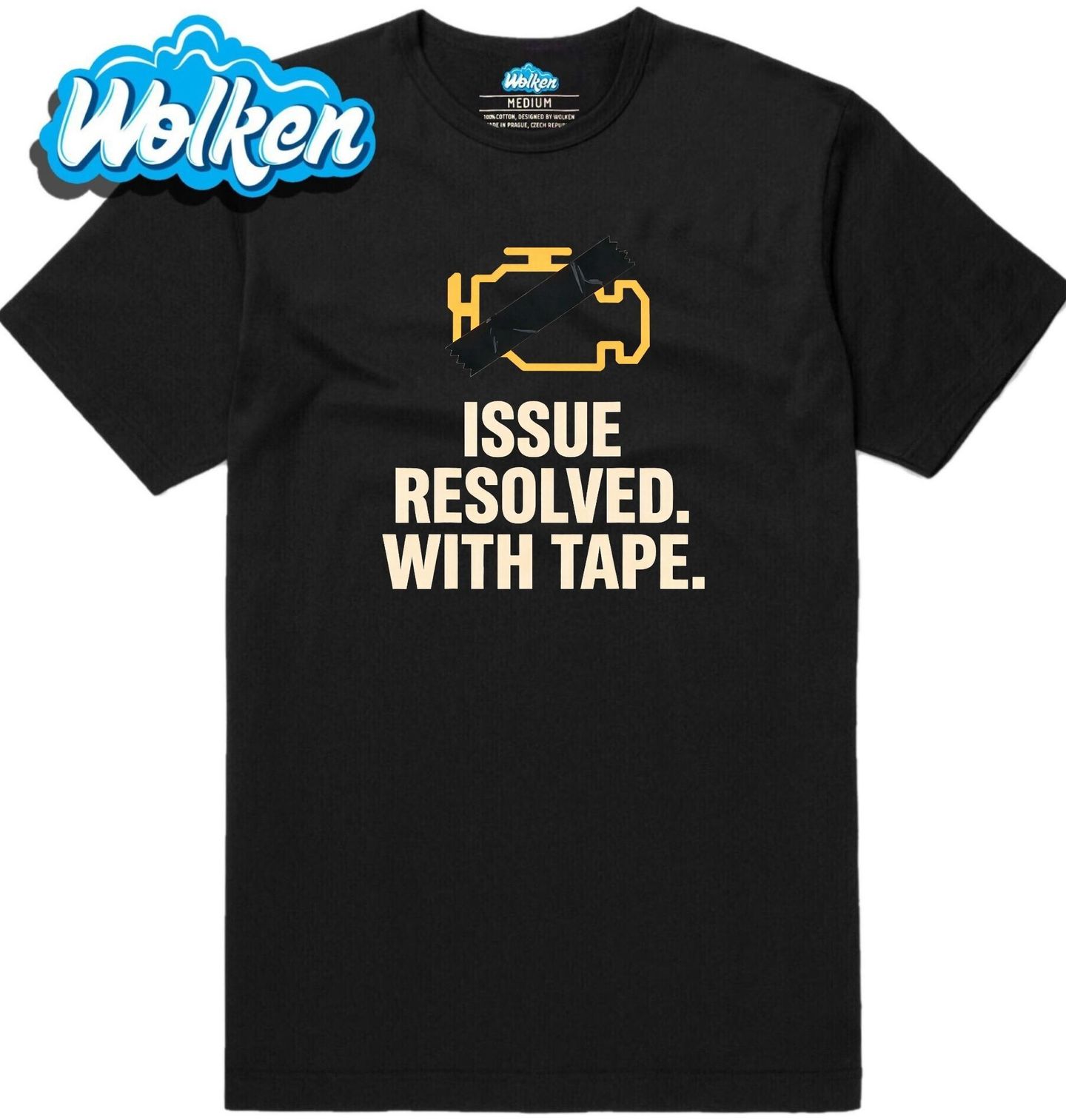 Pánské tričko Páska Vyřeší Všechny Problémy.jpg