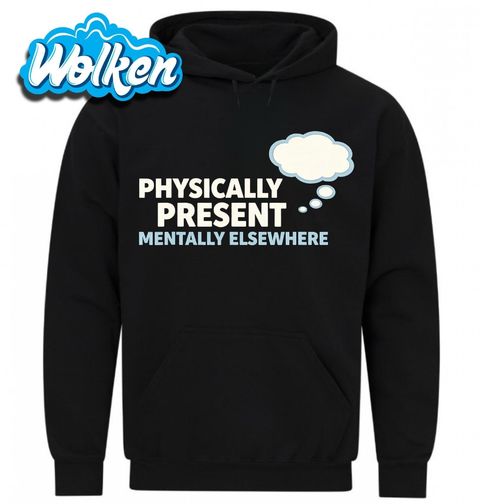 Obrázek produktu Pánská mikina Tělem Tady Hlavou Jinde