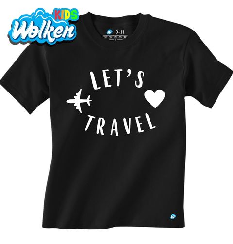 Obrázek produktu Dětské tričko Let's Travel Pojď cestovat