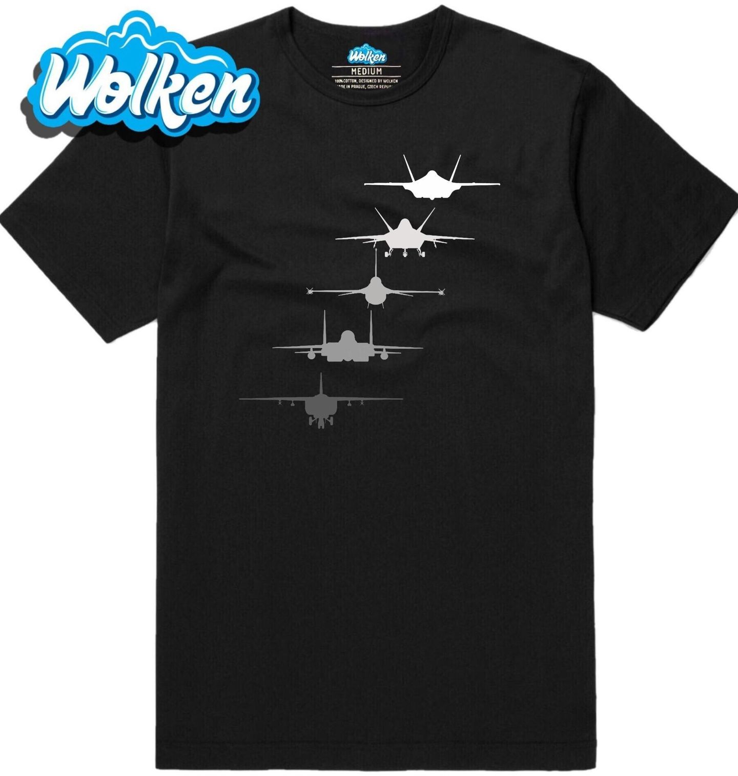 Pánské tričko Stíhací Letadla v Akci.jpg