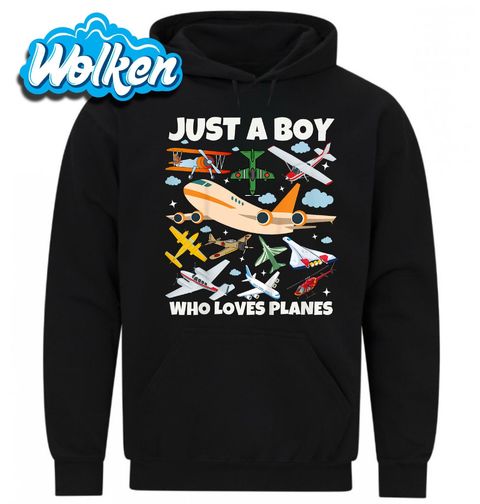 Obrázek produktu Pánská mikina Jen kluk, který miluje letadla