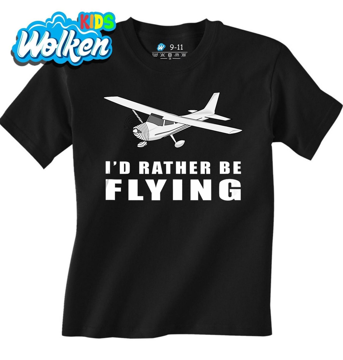 Dětské tričko Raději bych Létal.jpg