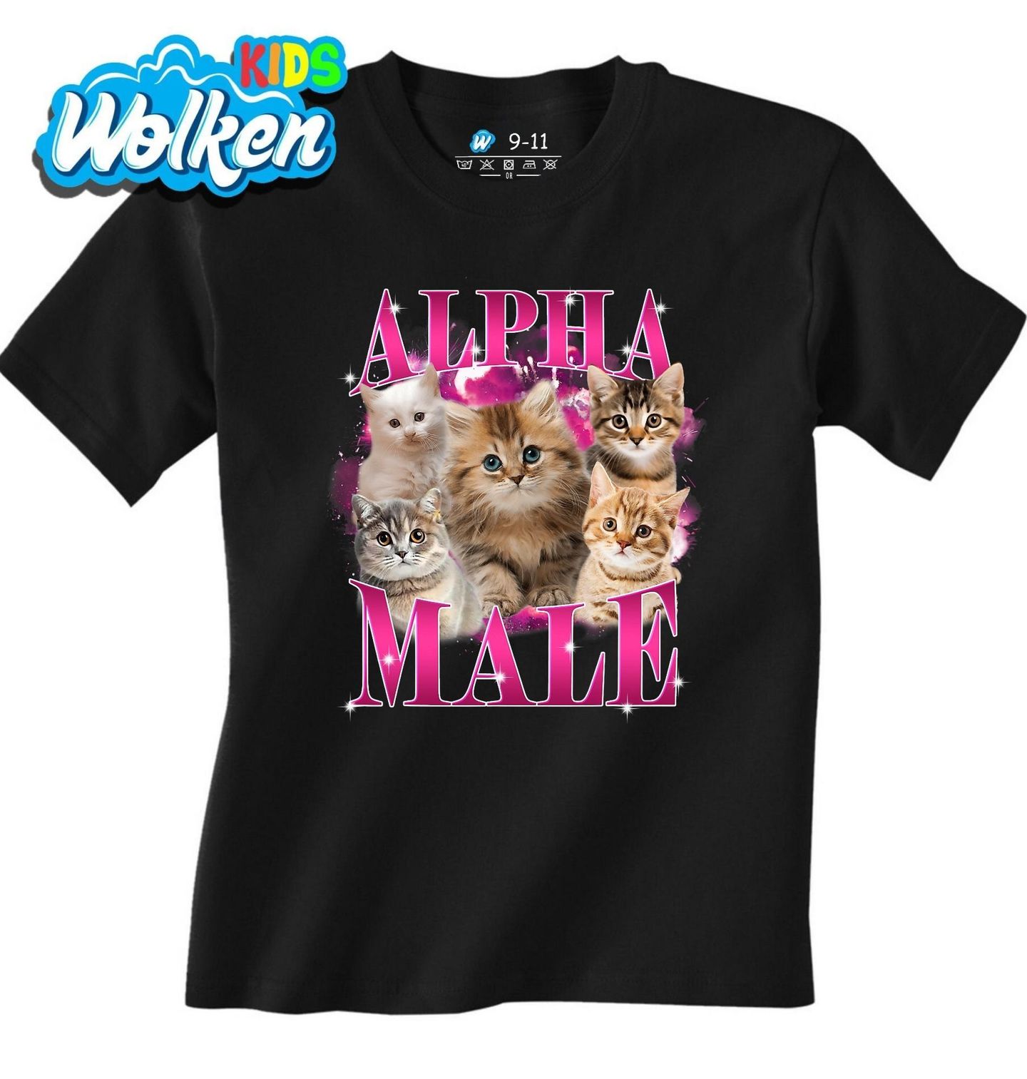 Dětské tričko Kočičí Alpha Male.jpg