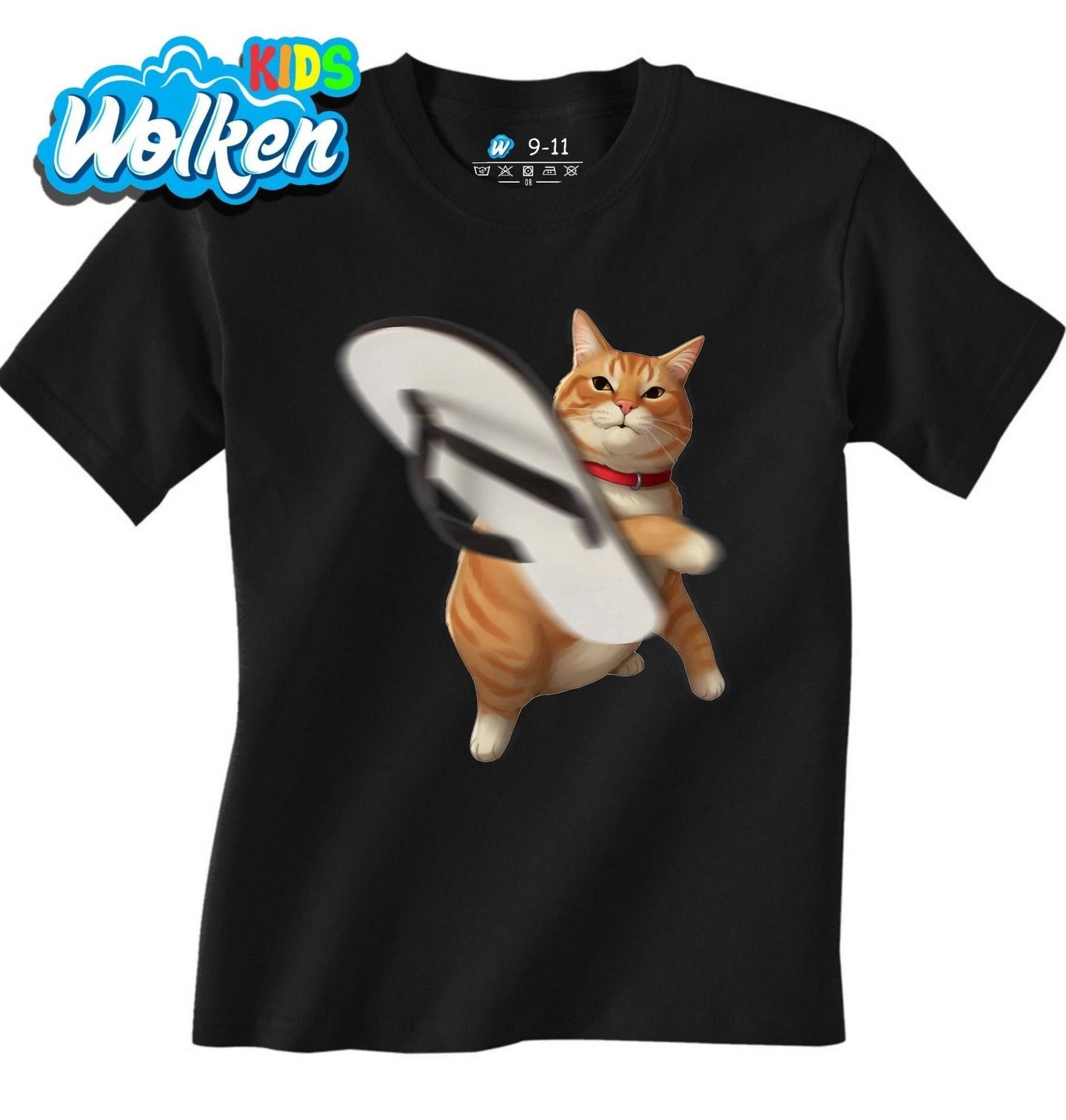 Dětské tričko Kočka a Sandále.jpg