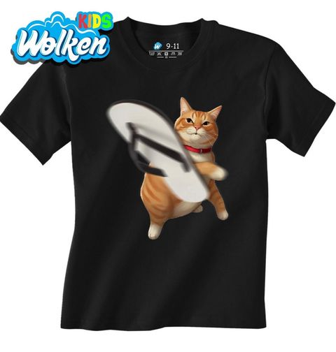 Obrázek produktu Dětské tričko Kočka a Sandále