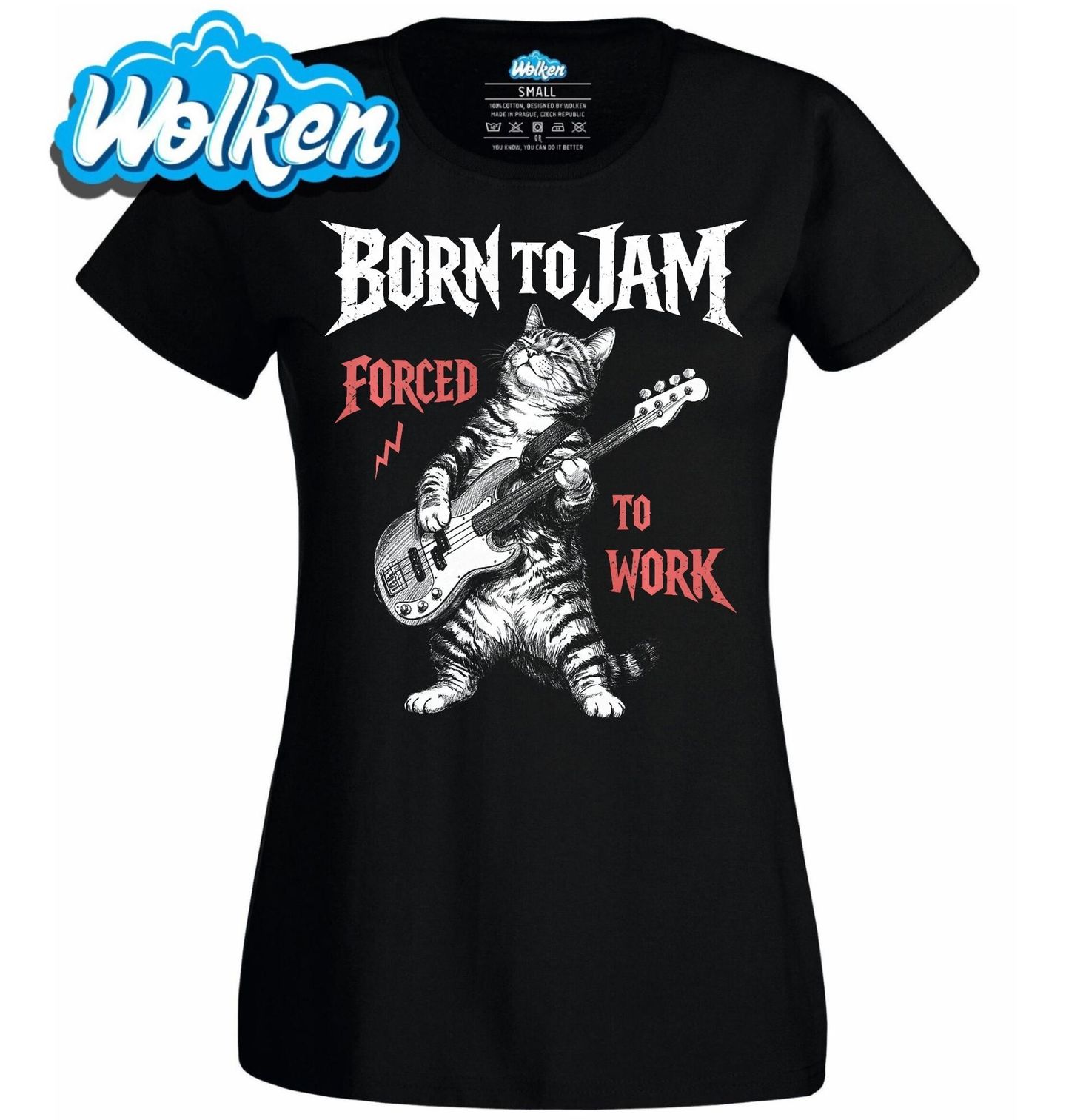 Dámské tričko Rocková Kočka s Kytarou.jpg