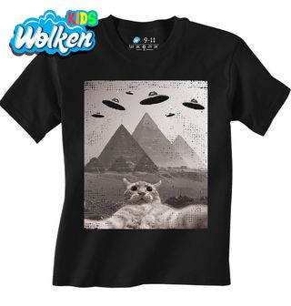 Dětské tričko Selfie Kočky v Říši Pyramid.jpg