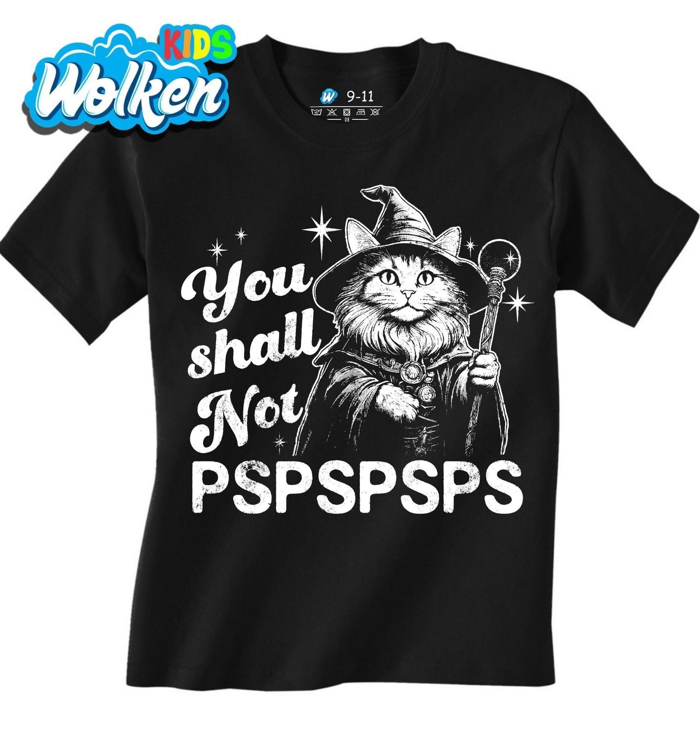 Dětské tričko Kočka Čarodějka.jpg