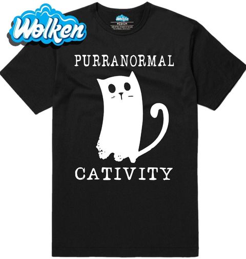 Obrázek produktu Pánské tričko Paranormální Kočka
