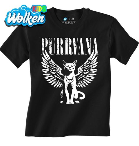 Obrázek produktu Dětské tričko Kočičí Nirvana Purrvana