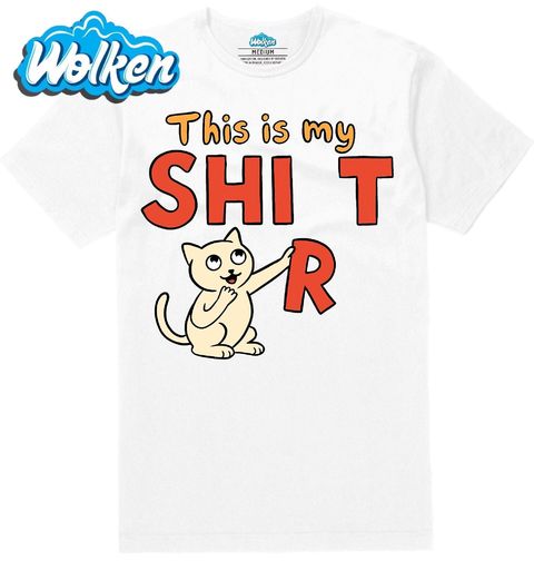 Obrázek produktu Pánské tričko Kočka This Is My Shirt