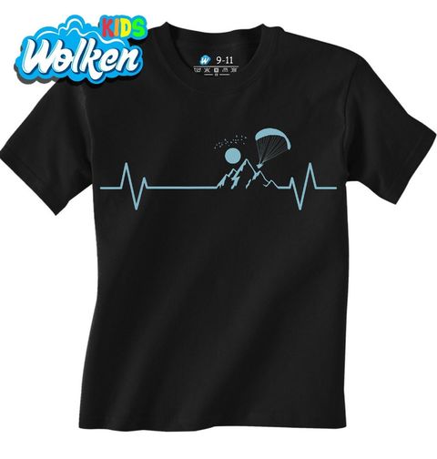 Obrázek produktu Dětské tričko Kardiogram Parašutisty