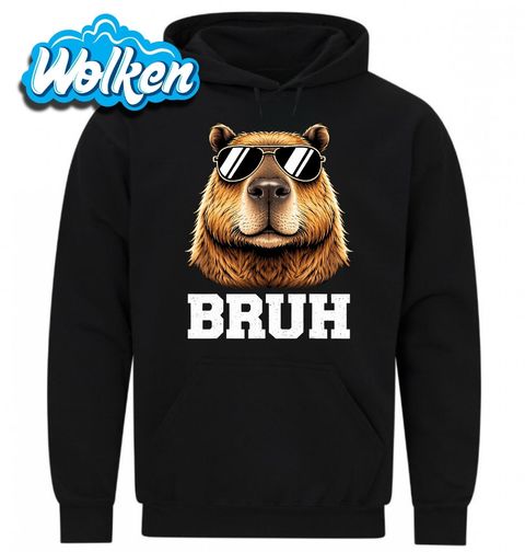 Obrázek produktu Pánská mikina Kapybara s Brýlemi Bruh