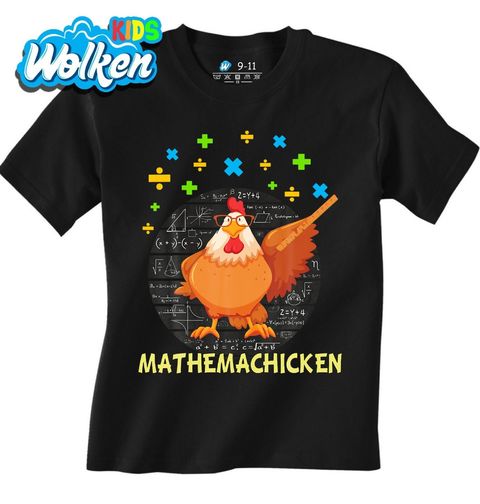 Obrázek produktu Dětské tričko Slepice Matematik Mathemachicken