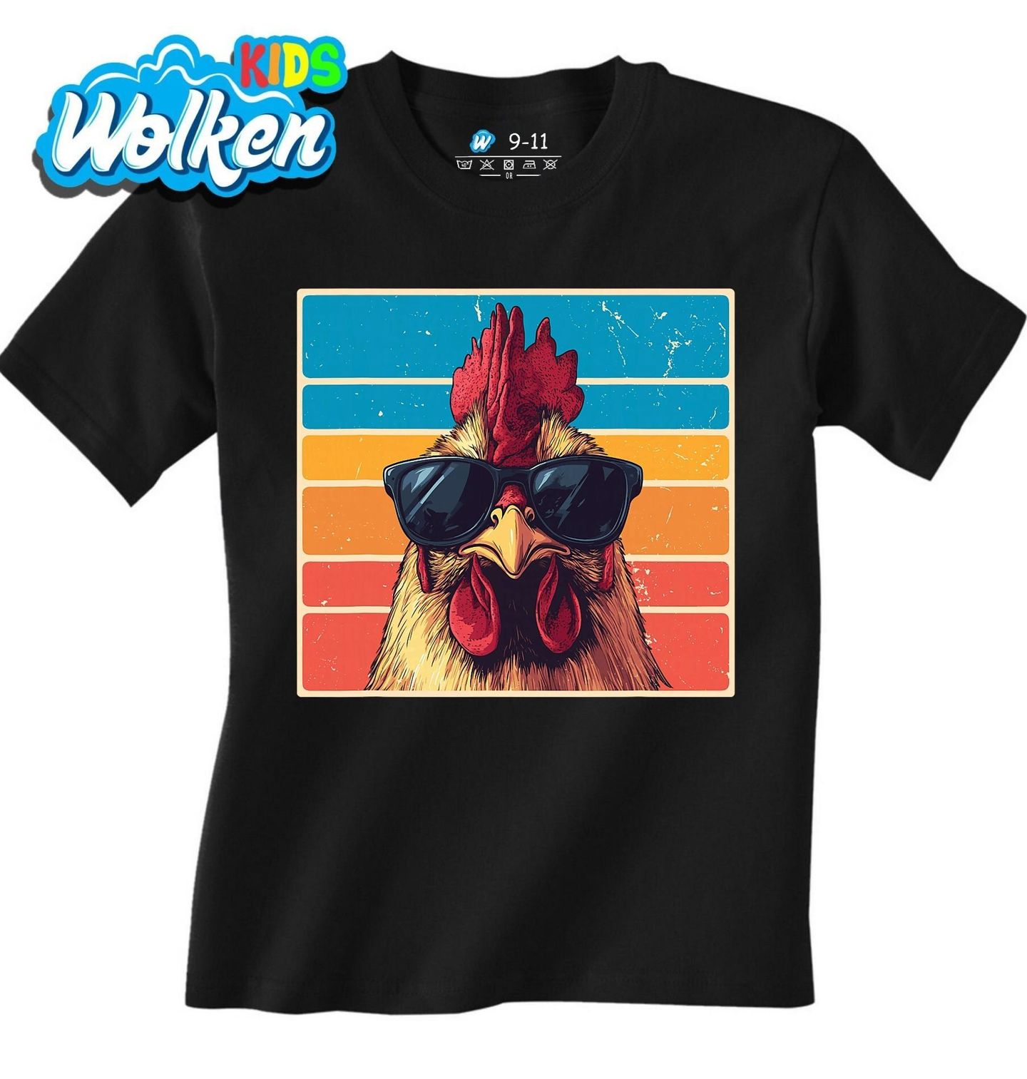 Dětské tričko Retro Kohout s Brýlemi.jpg