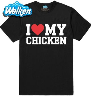 Pánské tričko Láska ke Kuřeti I Love my Chicken.jpg