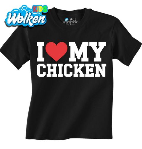 Obrázek produktu Dětské tričko Láska ke Kuřeti I Love my Chicken