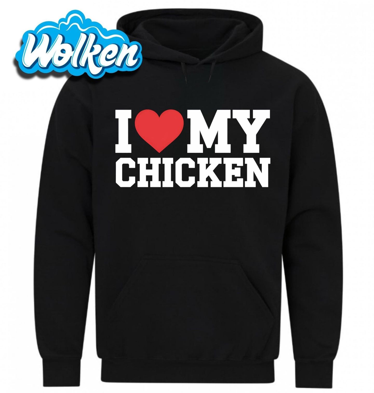 Mikina Láska ke Kuřeti I Love my Chicken.jpg