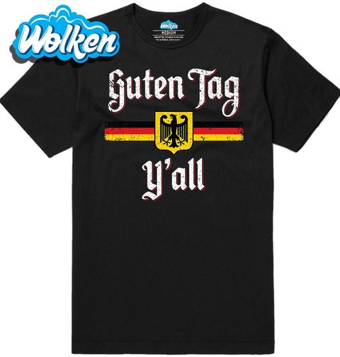 Obrázek produktu Pánské tričko Dobrý den Všichni Guten Tag Y’all