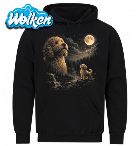 Obrázek produktu Pánská mikina Labradoodle a Kouzlo Úplňku