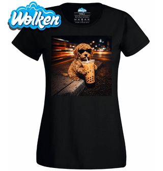 Dámské tričko Labradoodle s Drinkem.jpg