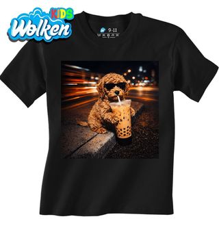 Dětské tričko Labradoodle s Drinkem.jpg