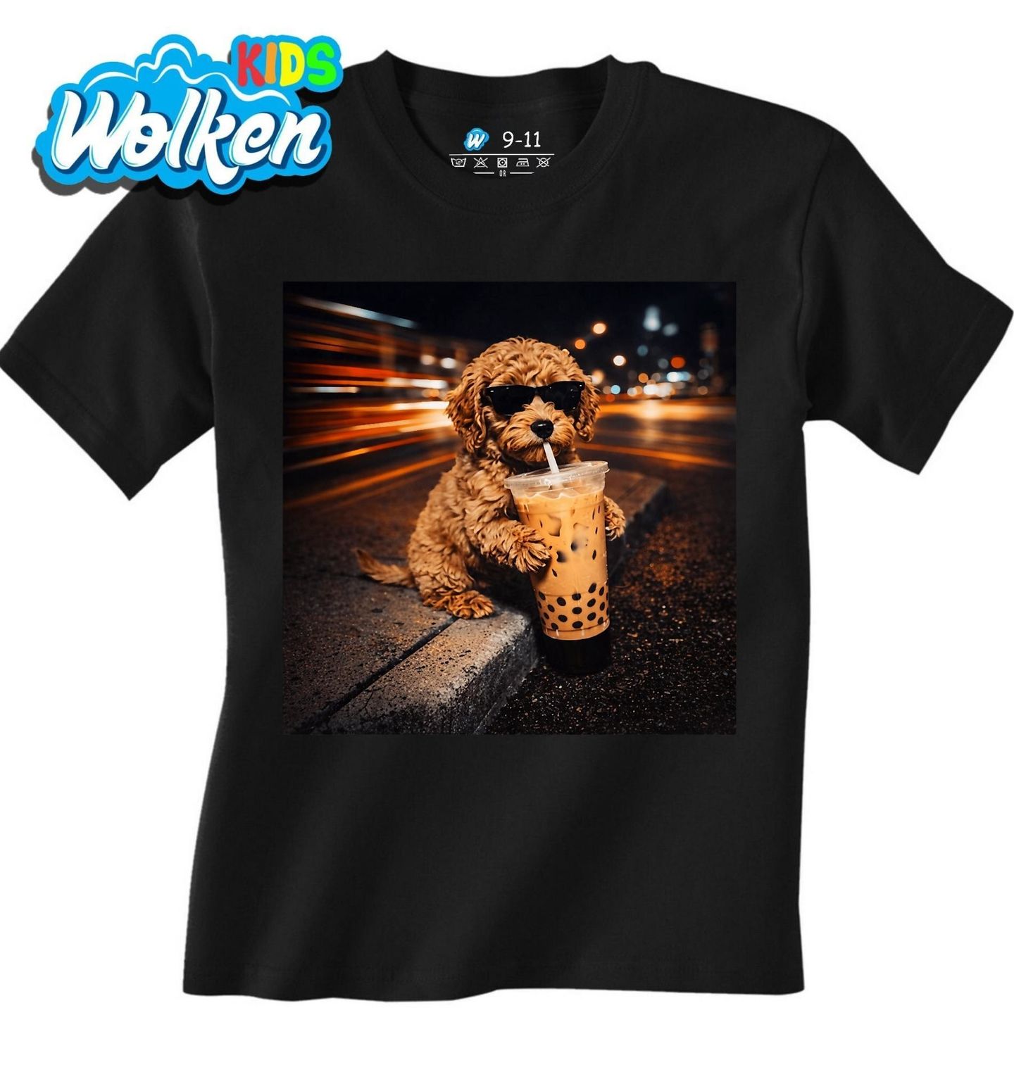 Dětské tričko Labradoodle s Drinkem.jpg