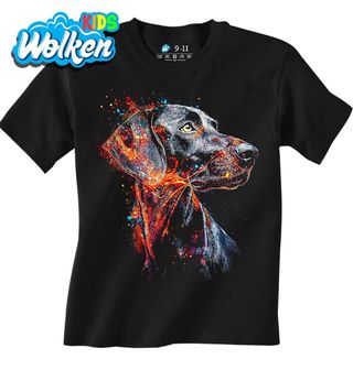 Dětské tričko Umělecký Portrét Psa.jpg