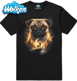 Pánské tričko Mops a Kouzlo Úplňku.jpg