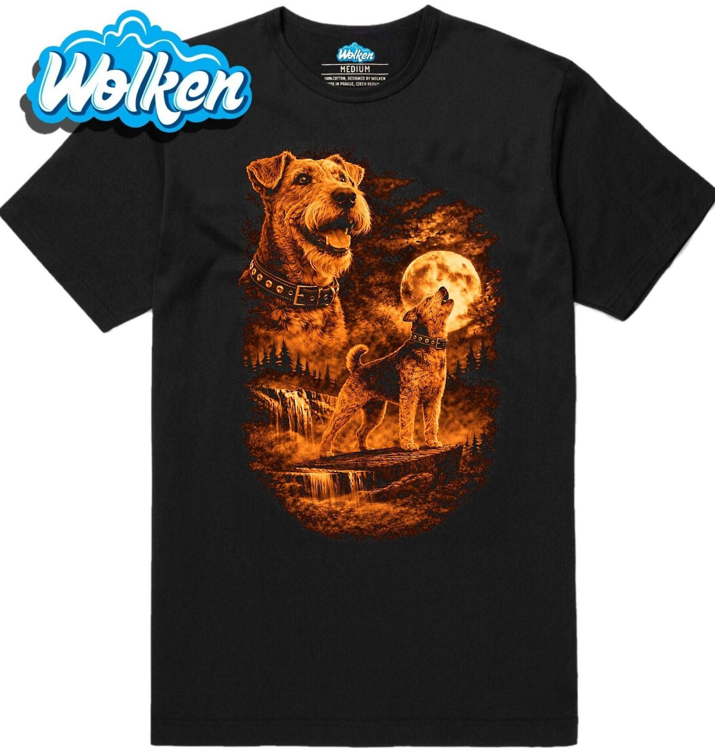 Pánské tričko Foxteriér a Kouzlo Úplňku.jpg