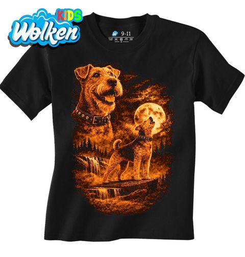 Obrázek produktu Dětské tričko Foxteriér a Kouzlo Úplňku