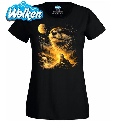 Obrázek produktu Dámské tričko Vydra a Kouzlo Úplňku