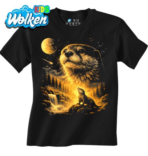 Obrázek produktu Dětské tričko Vydra a Kouzlo Úplňku