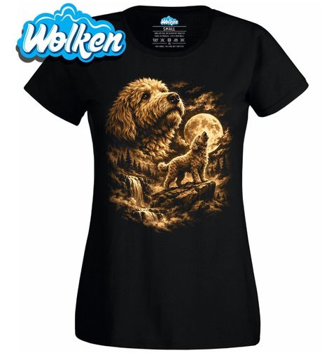 Obrázek produktu Dámské tričko Pudl a Kouzlo Úplňku