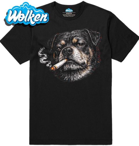 Obrázek produktu Pánské tričko Bruselský Grifonek s Cigaretou