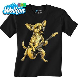 Dětské tričko Čivava Rocková Hvězda.jpg