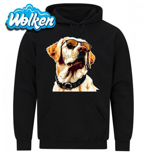 Obrázek produktu Pánská mikina Labradorský Retrívr se Slunečními Brýlemi