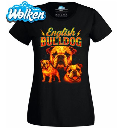 Obrázek produktu Dámské tričko Anglický Buldok English Bulldog