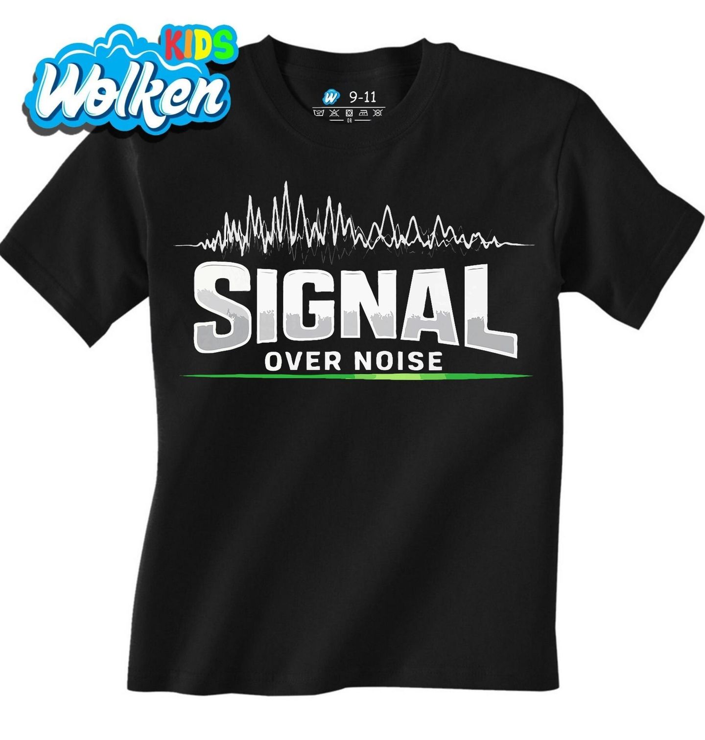 Dětské tričko Méně Hluku, více Smyslu Signal Over Noise.jpg