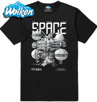Pánské tričko Vesmírná Stanice Space.jpg