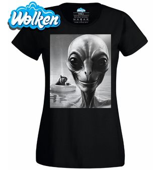 Dámské tričko Selfie Mimozemšťana.jpg