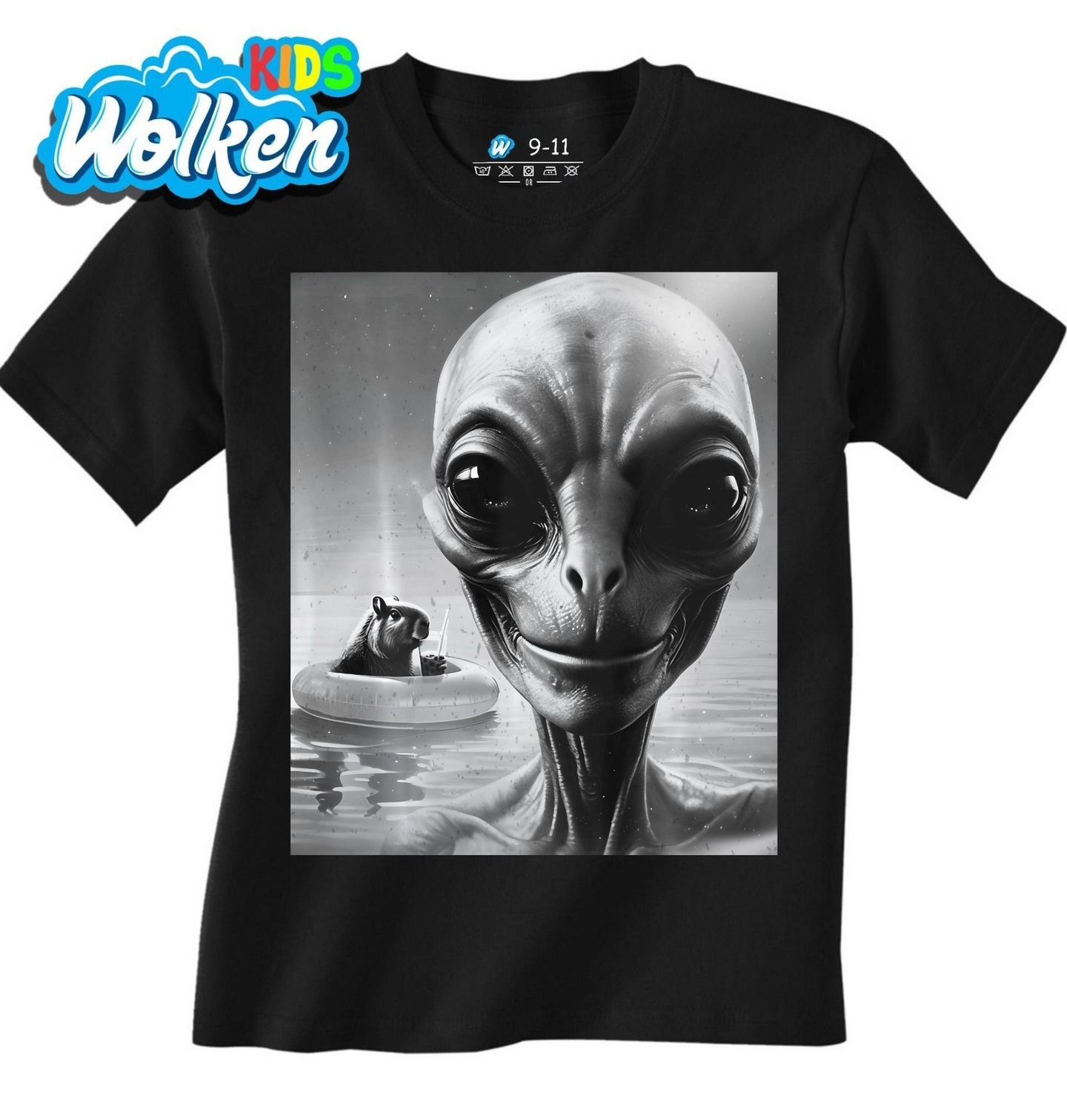 Dětské tričko Selfie Mimozemšťana.jpg