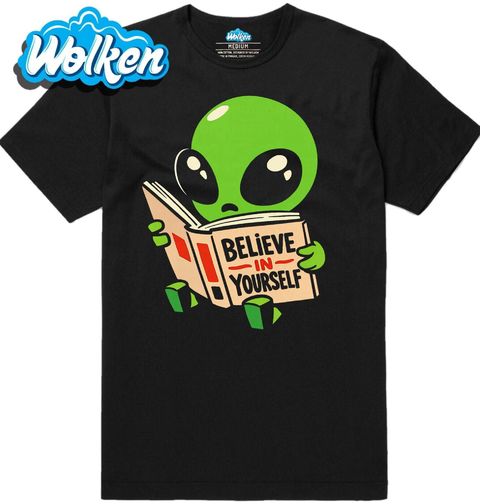 Obrázek produktu Pánské tričko Mimozemšťan s Knihou