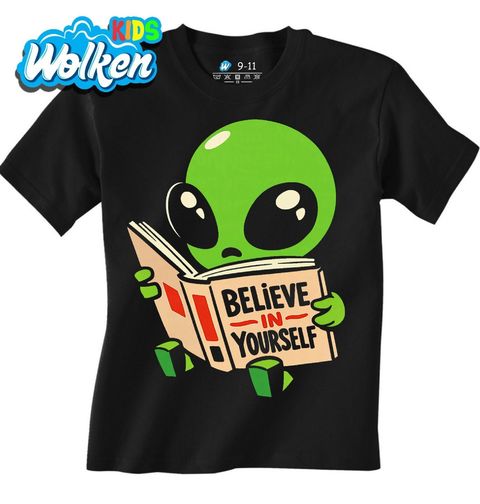 Obrázek produktu Dětské tričko Mimozemšťan s Knihou