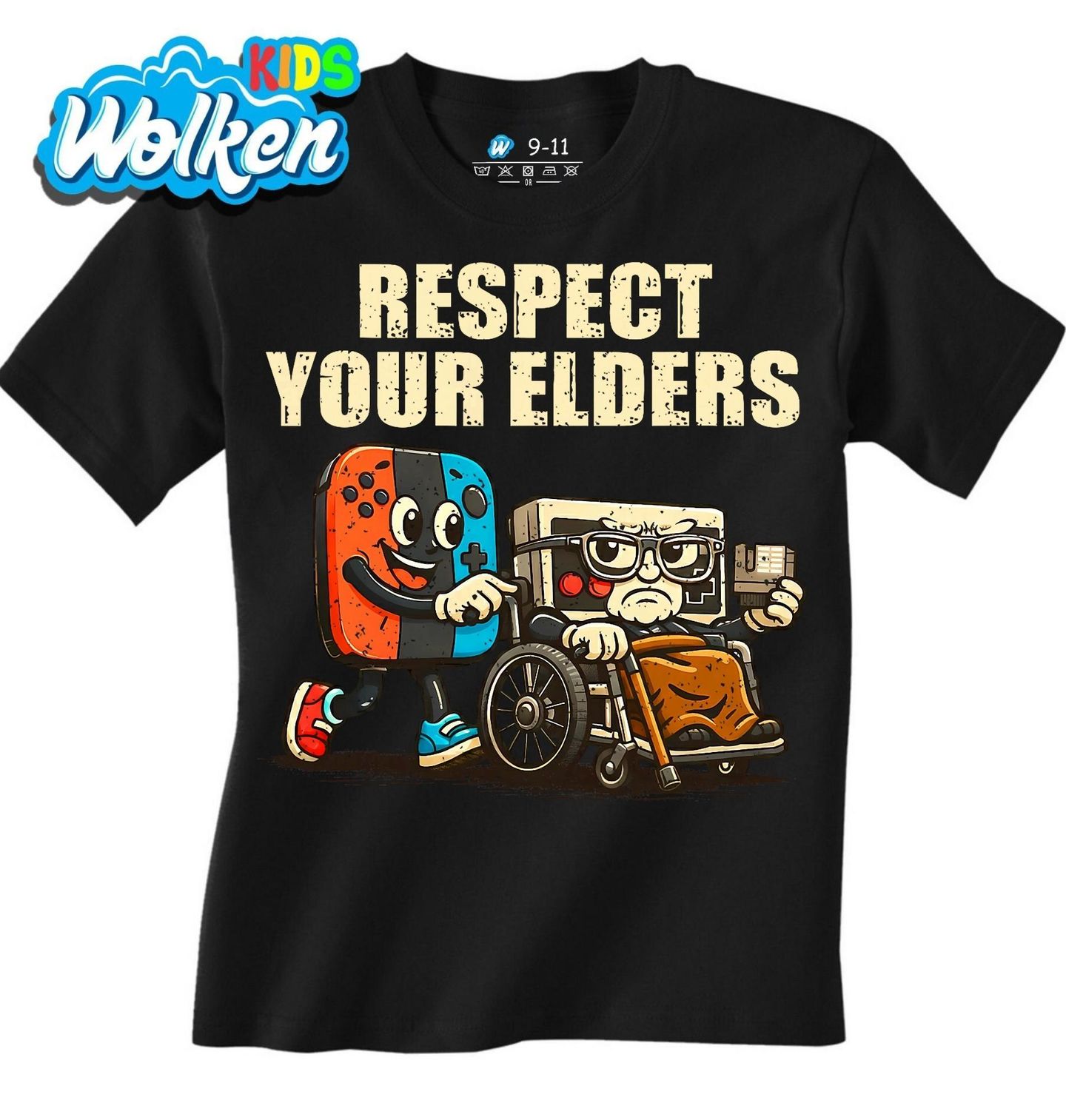 Dětské tričko Herní Konzole Respektuj Starší.jpg