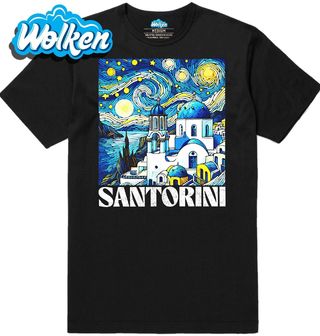 Pánské tričko Santorini v Hvězdné Noci.jpg